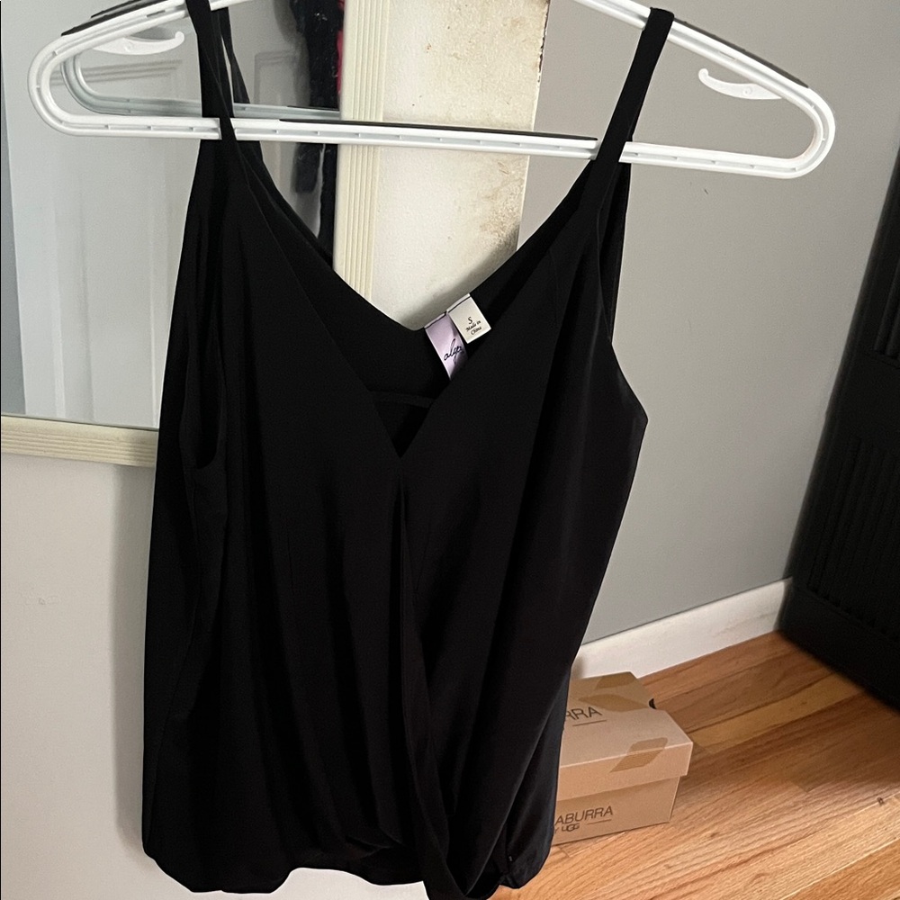 Alya Black Camisole Top